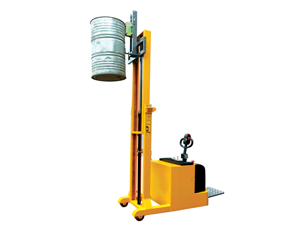 平衡重式全電動(dòng)油桶堆高