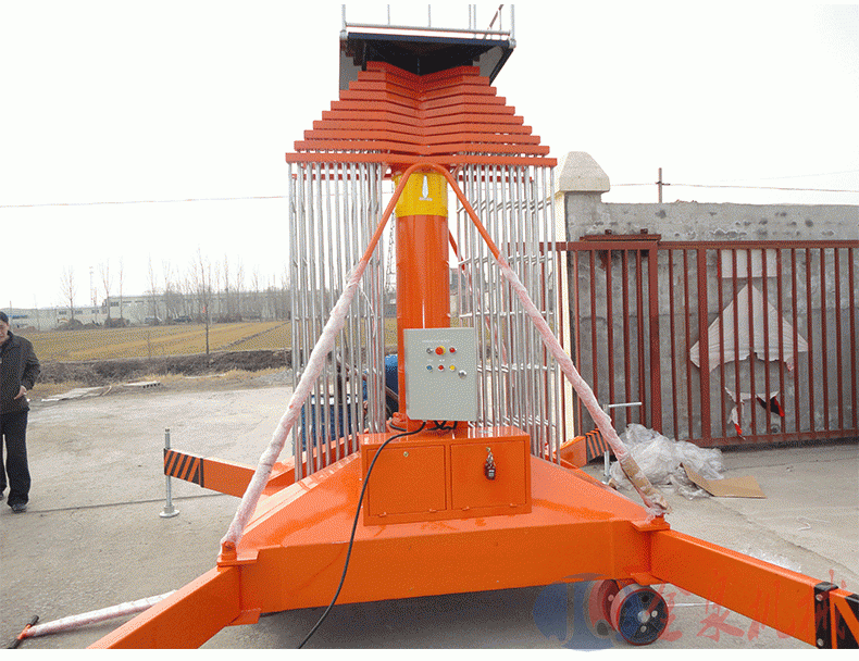 套鋼升降平臺(tái)