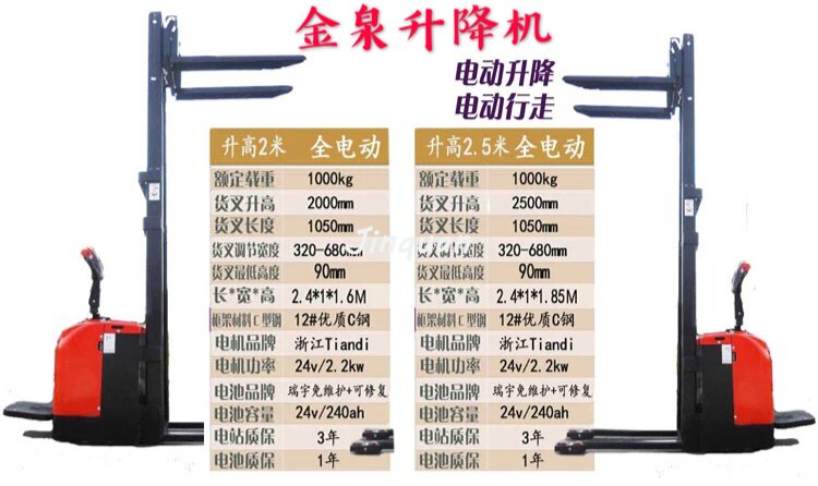 全電動(dòng)堆高車(chē)